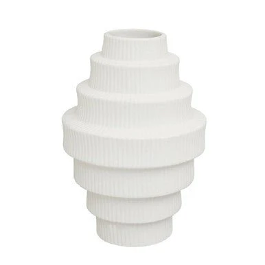 Fabia White Large Vase - Image 5