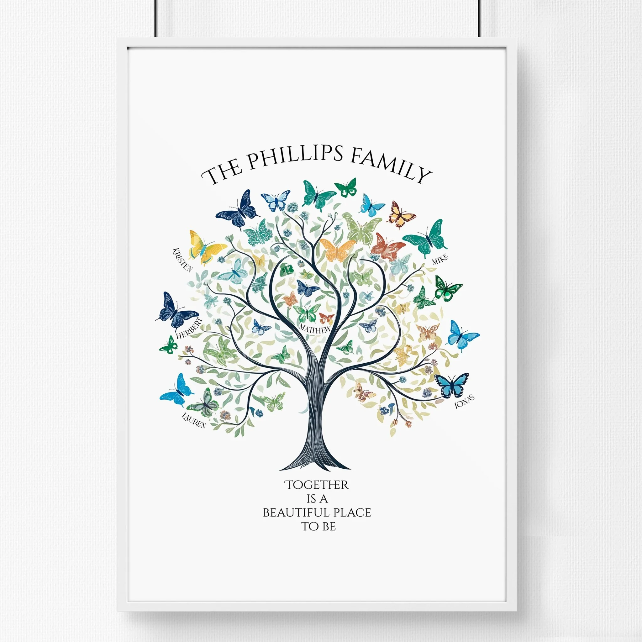 Family Tree Art | Set of 1 Botanical Wall art Prints - Image 15