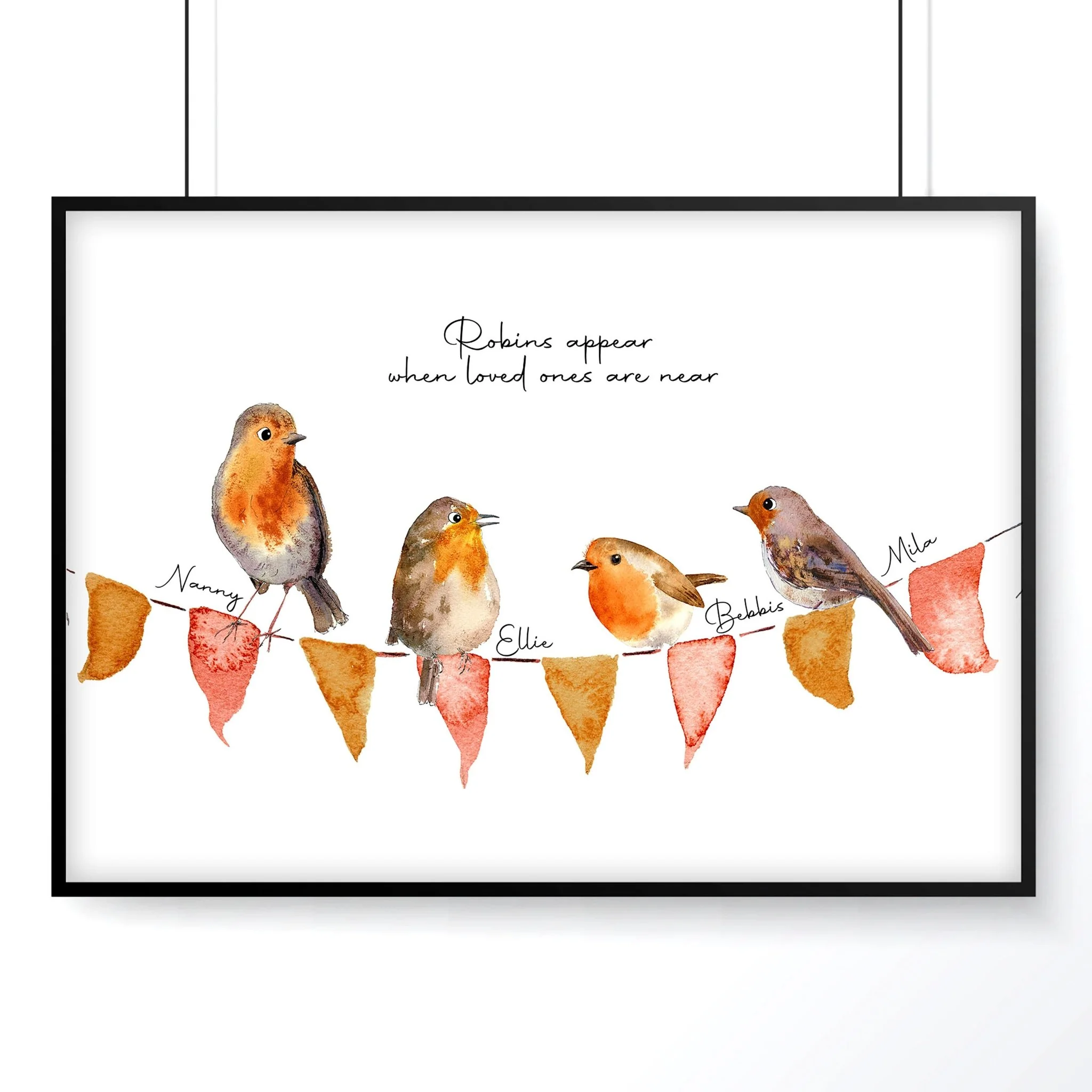 Family tree frame | Personalised wall art print - Image 5