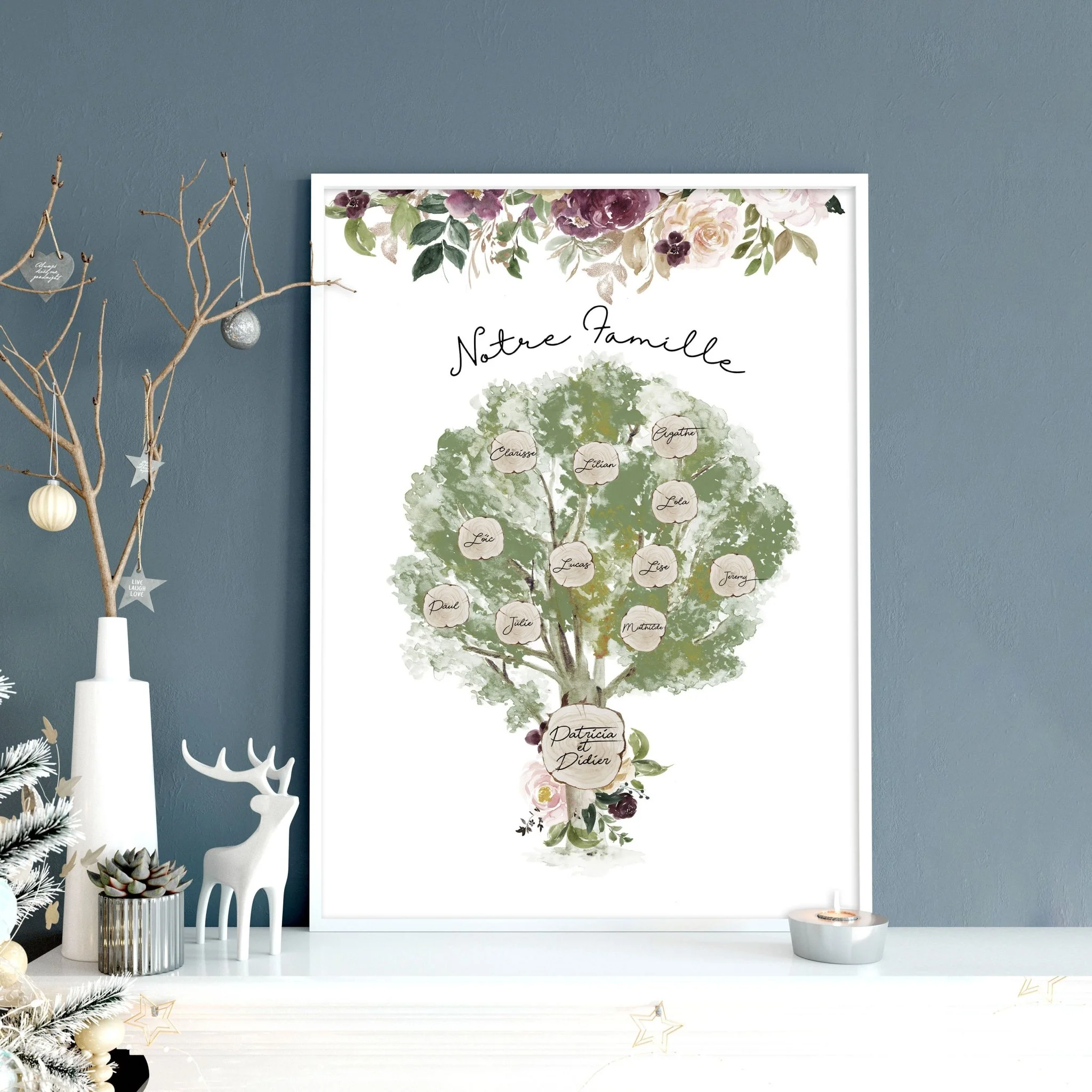 Family Tree Gift | wall art print - Image 5