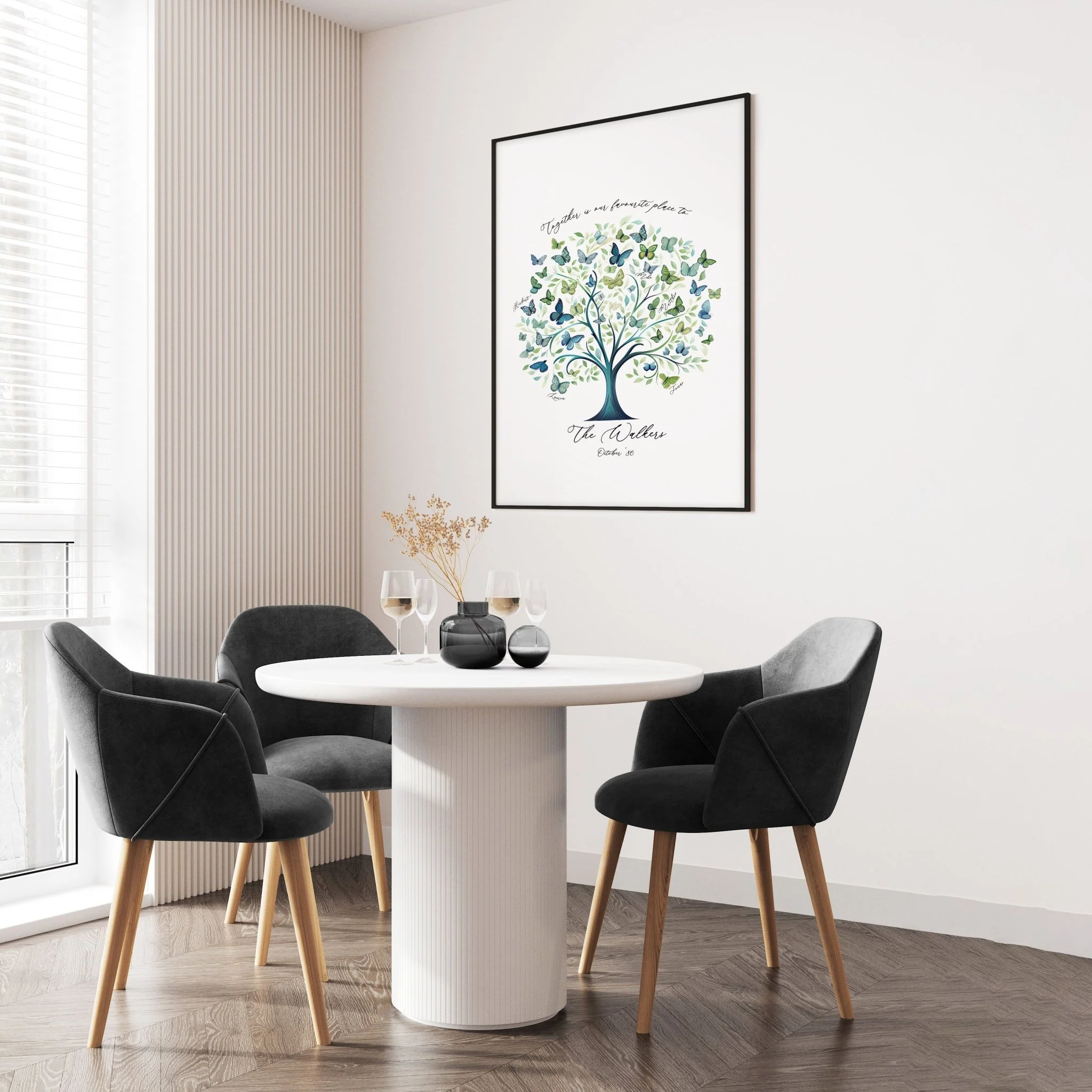Family Tree Print | Set of 1 Botanical Wall art Prints - Image 9