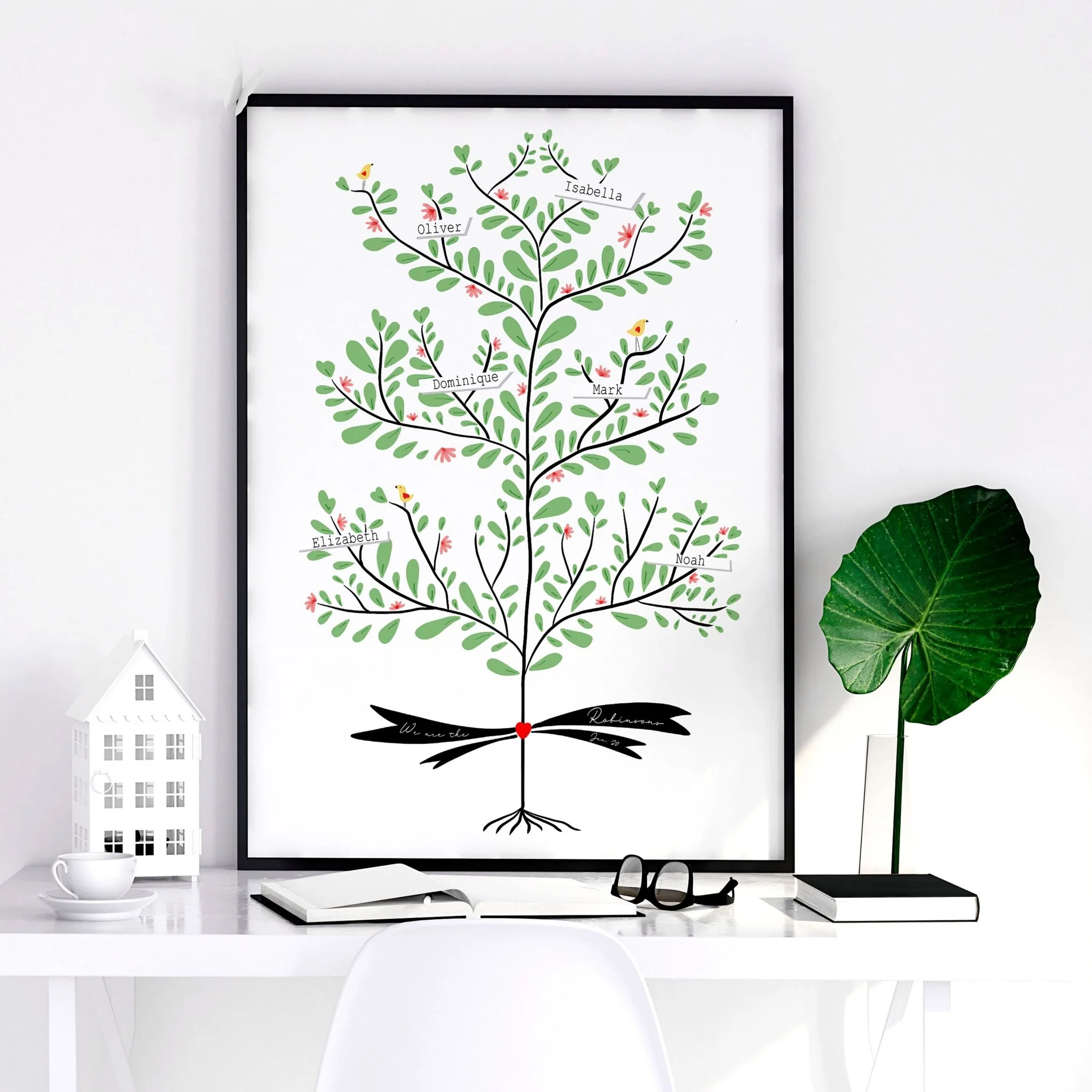 Family wall art personalised - Image 3