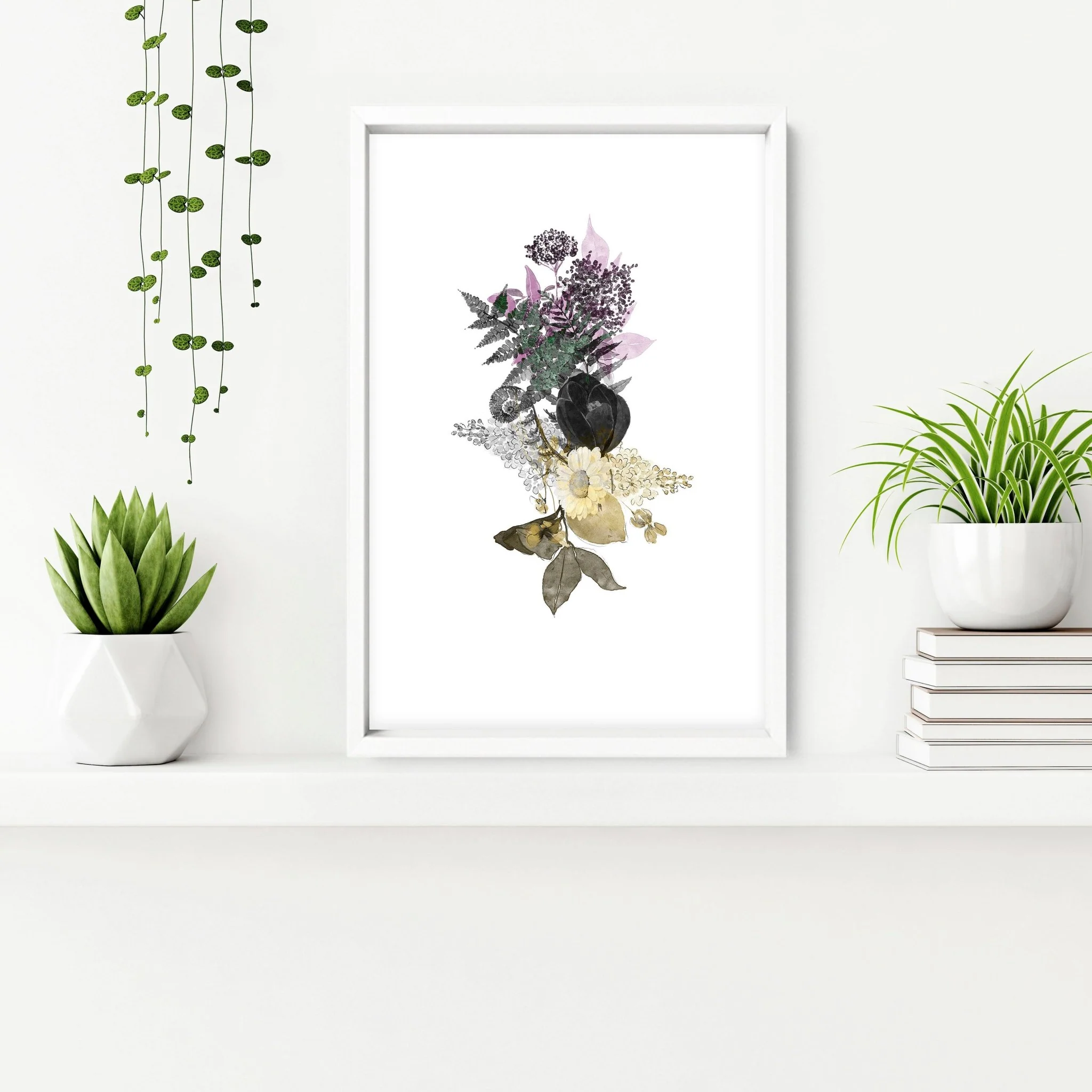 Wall pictures for bathrooms | set of 3 Farmhouse wall prints - Image 5