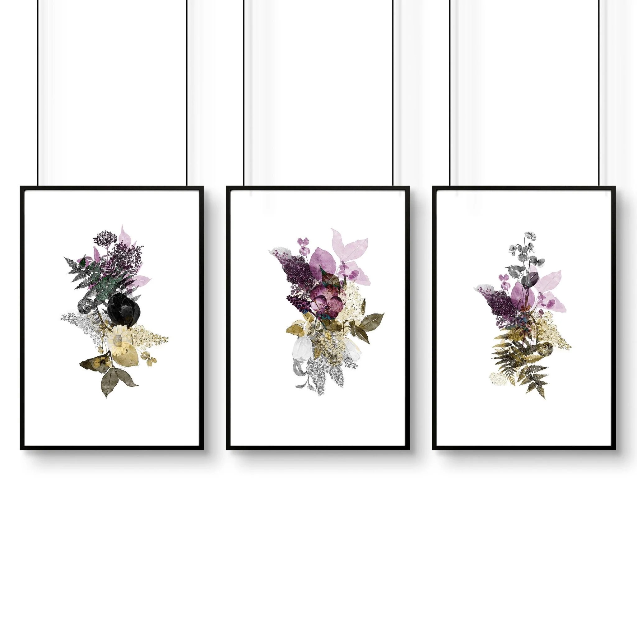 Wall pictures for bathrooms | set of 3 Farmhouse wall prints - Image 8