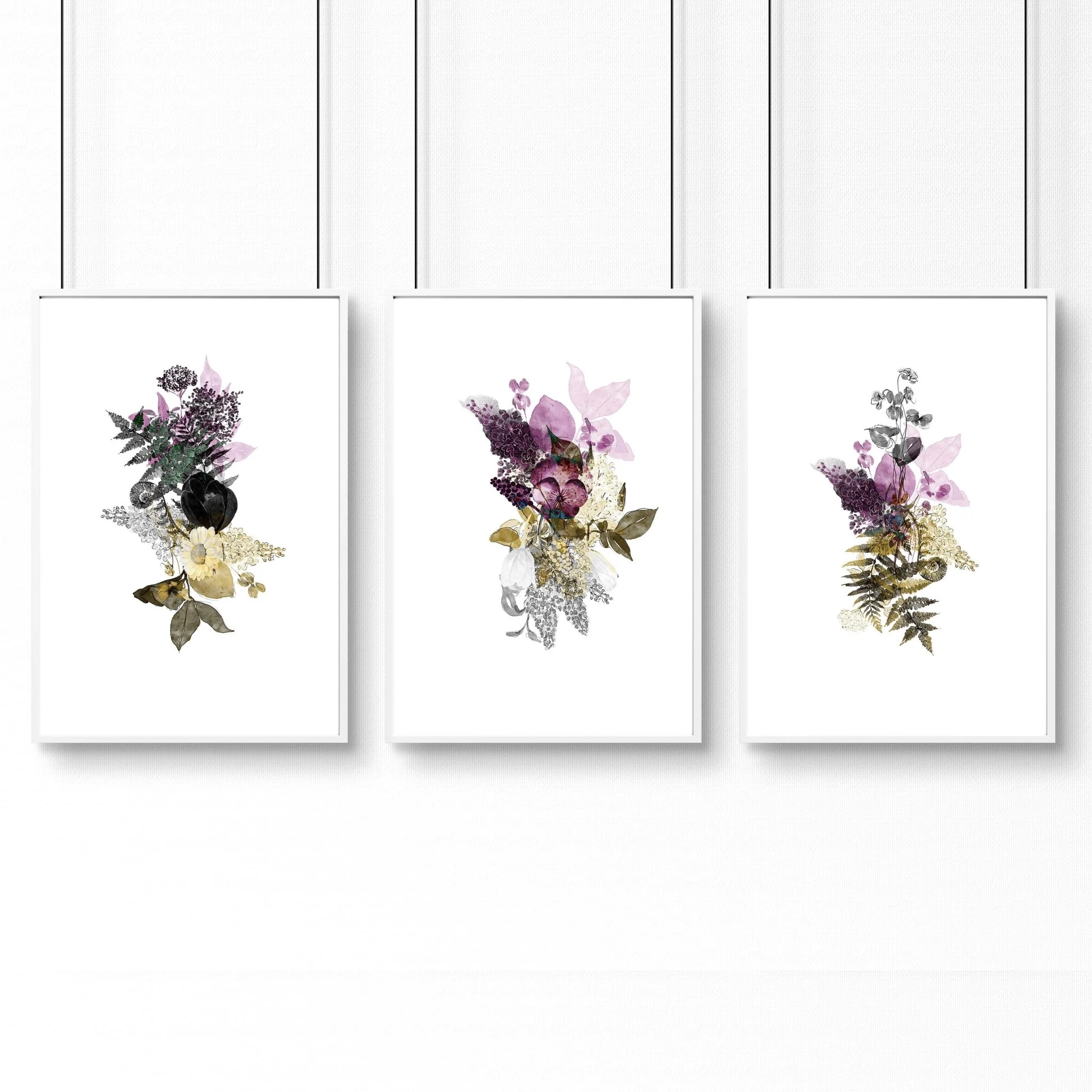 Wall pictures for bathrooms | set of 3 Farmhouse wall prints - Image 9