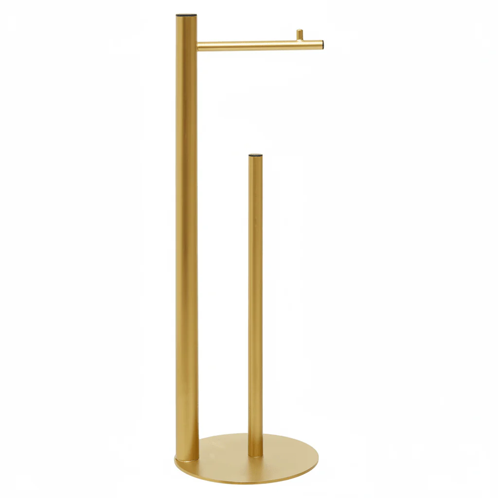 Fay Gold Finish Toilet Roll Holder - Image 5