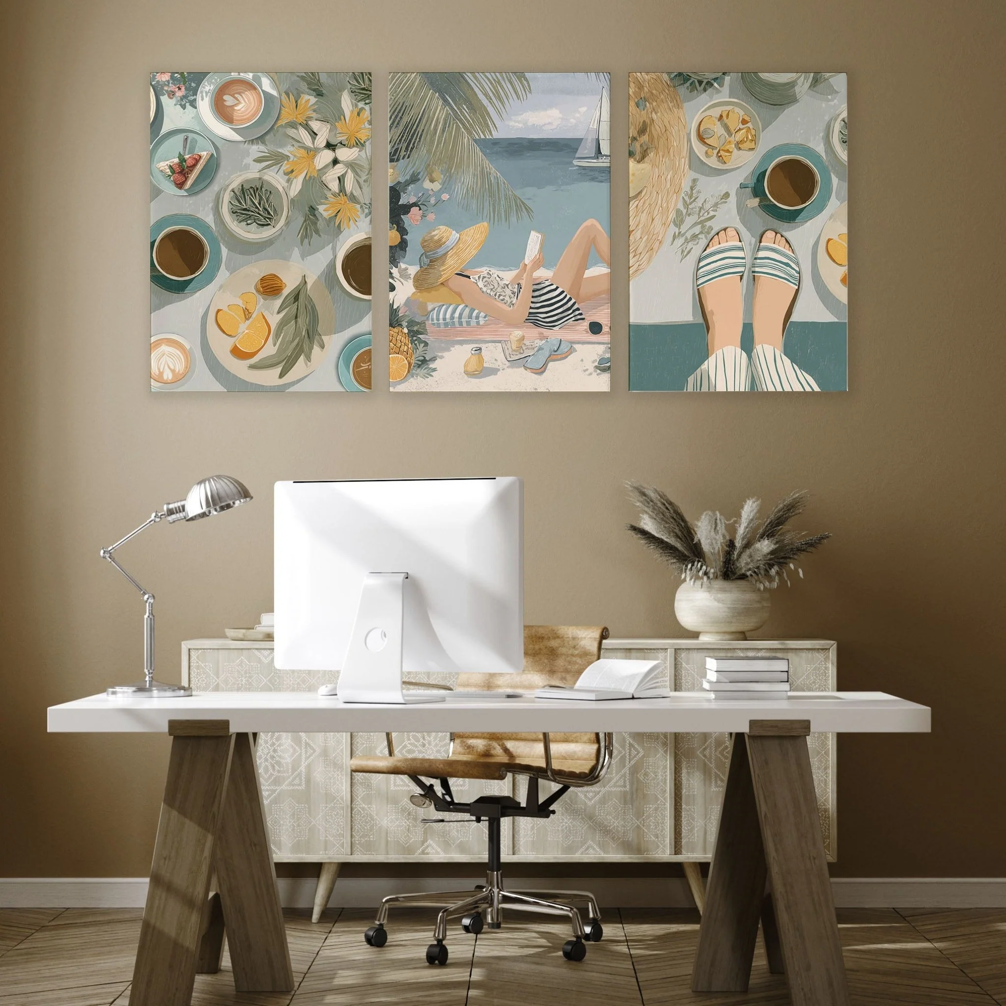 Feature Wall Art | Set of 3 Italian Lifestyle Wall art Prints - Image 3