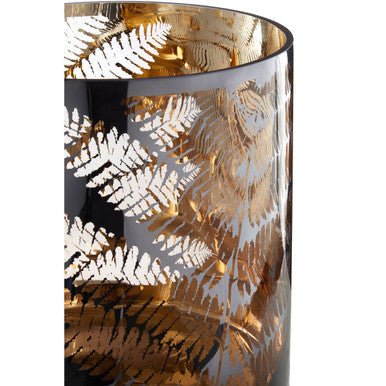 Fern Large Glass Hurricane Candle Holder - Image 7