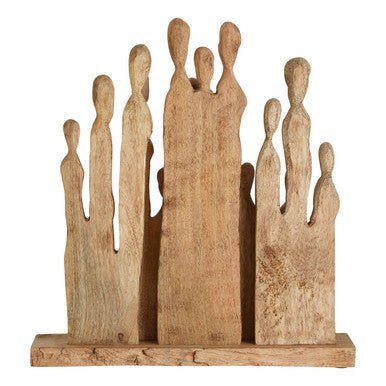 Fidra Unity Mango Wood Sculpture - Image 6