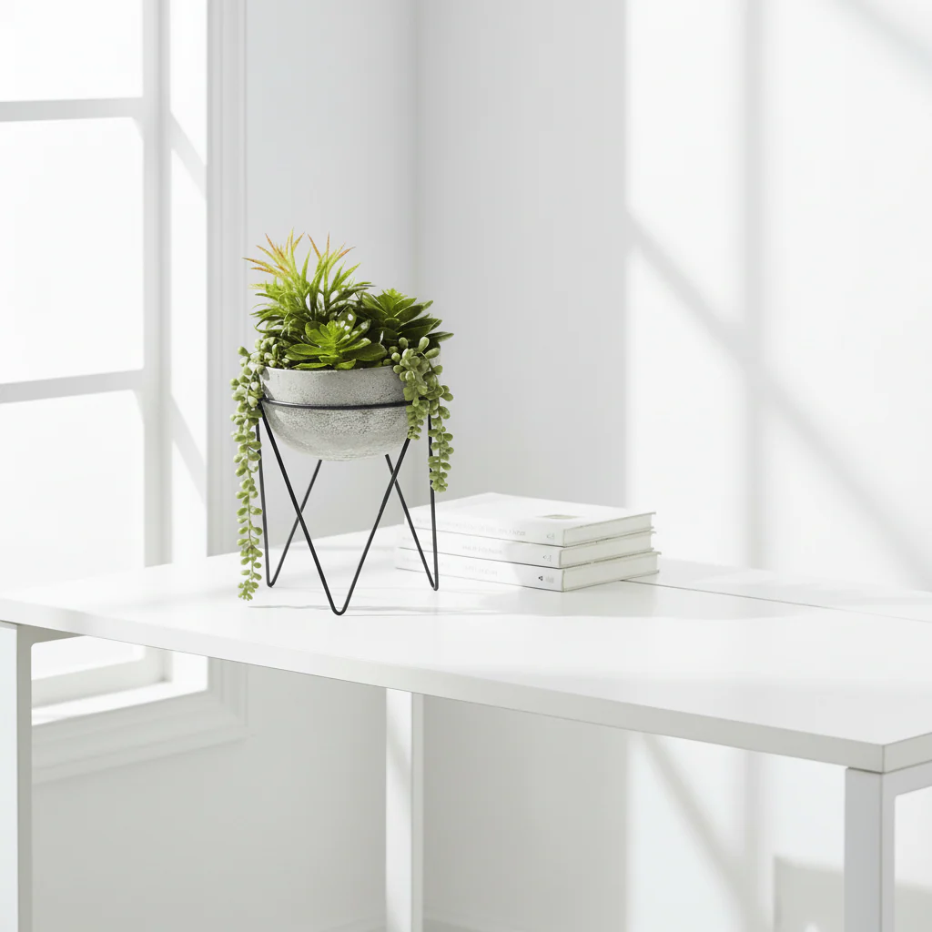 Fiori Mixed Succulent with Metal Stand - Image 7