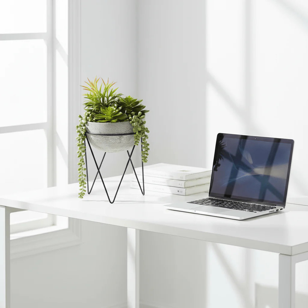 Fiori Mixed Succulent with Metal Stand - Image 9