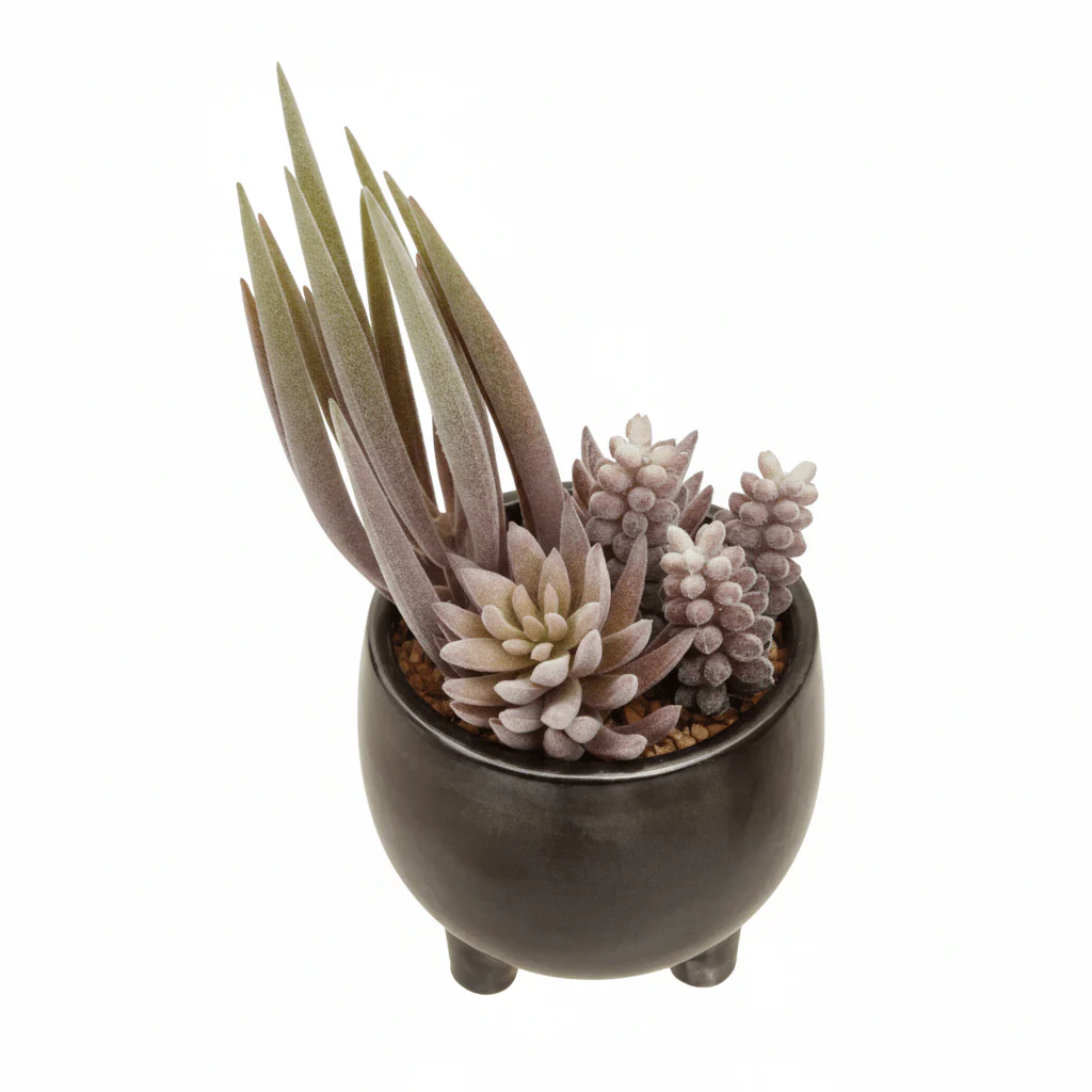 Fiori Mixed Succulents In Ceramic Pot - Image 13