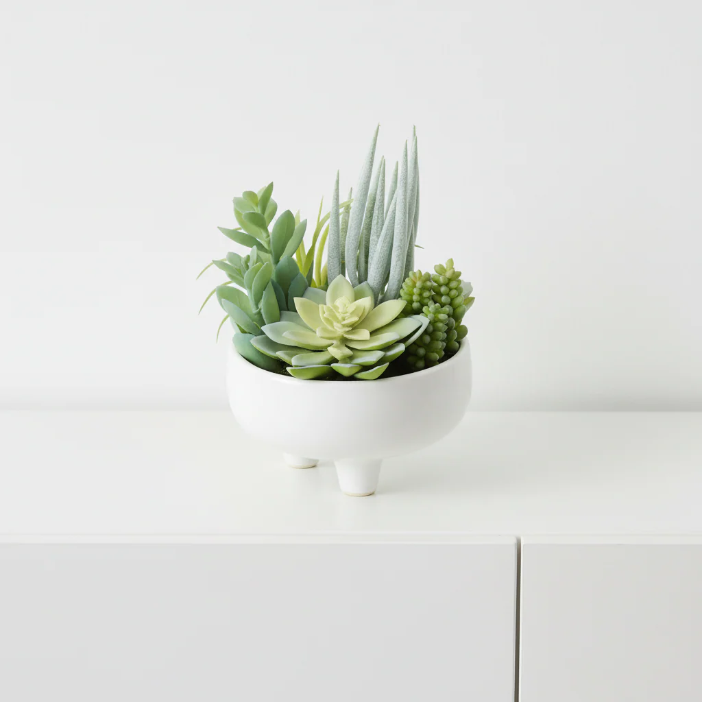 Fiori Mixed Succulents In Large Ceramic Pot - Image 7