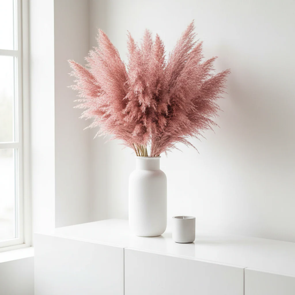 Fiori Pink Stem Pampas Grass - Image 3