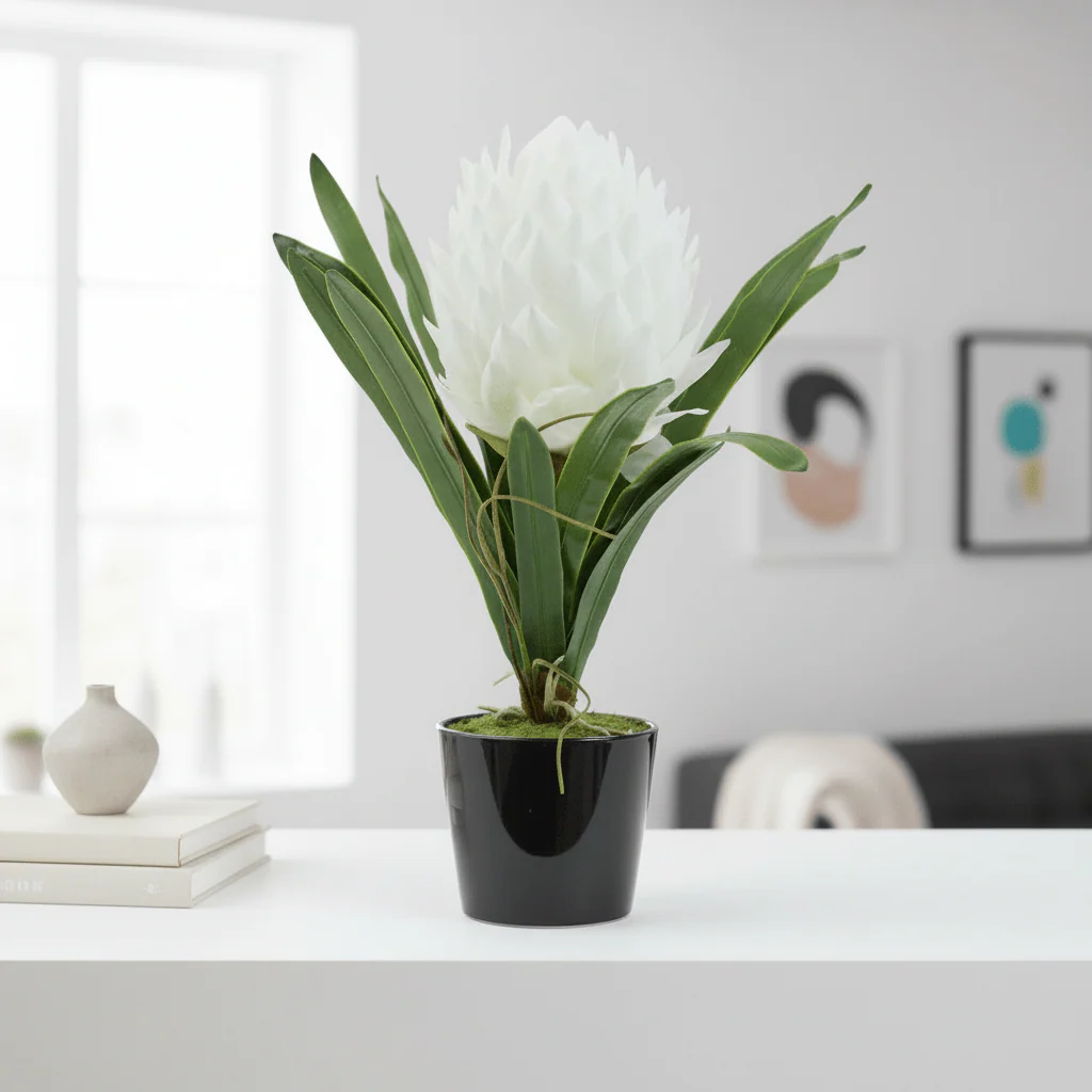 Fiori White Tropical Plant - Image 3
