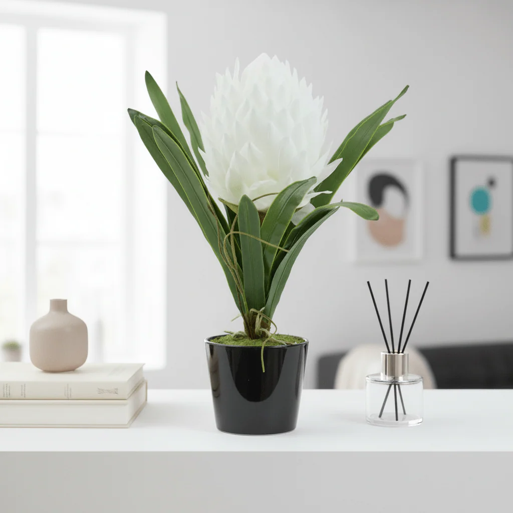 Fiori White Tropical Plant - Image 4