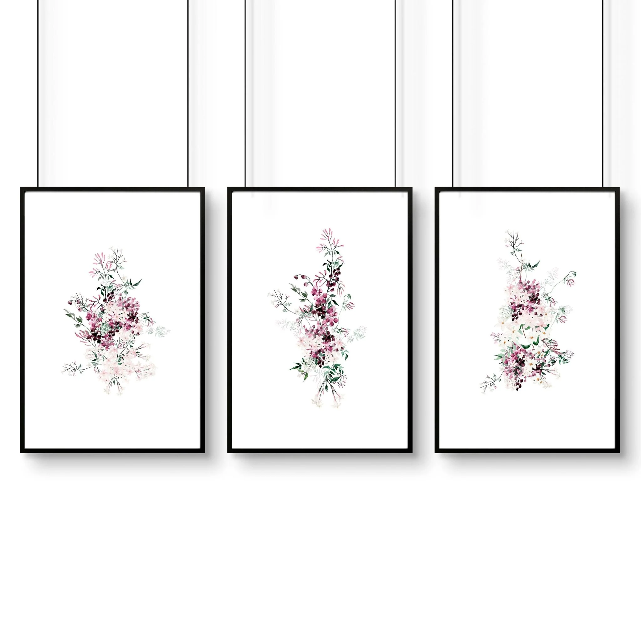 Floral Artwork | Set of 3 wall art prints - Image 8