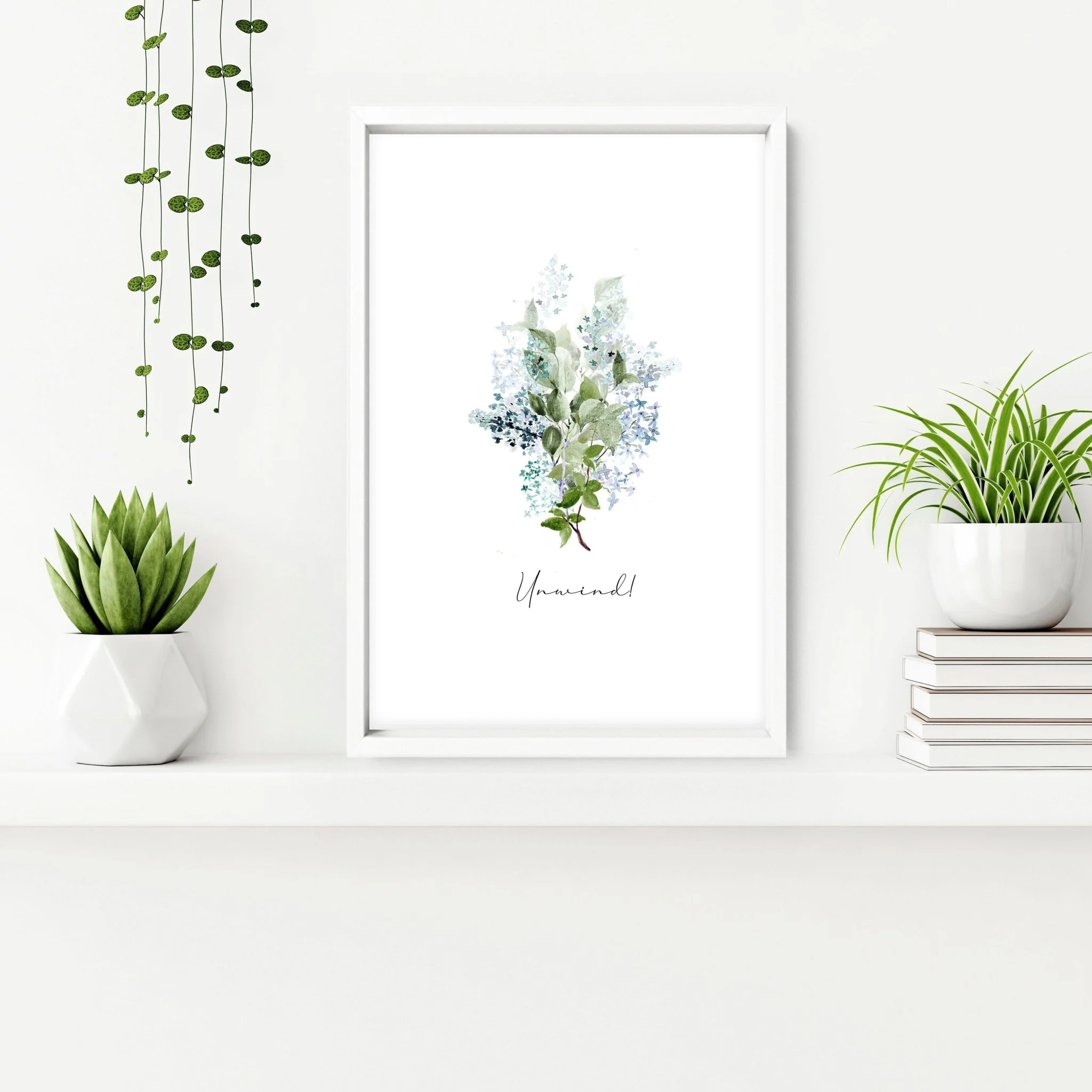 Flowers print | Set of 3 wall art for the Bathroom - Image 8
