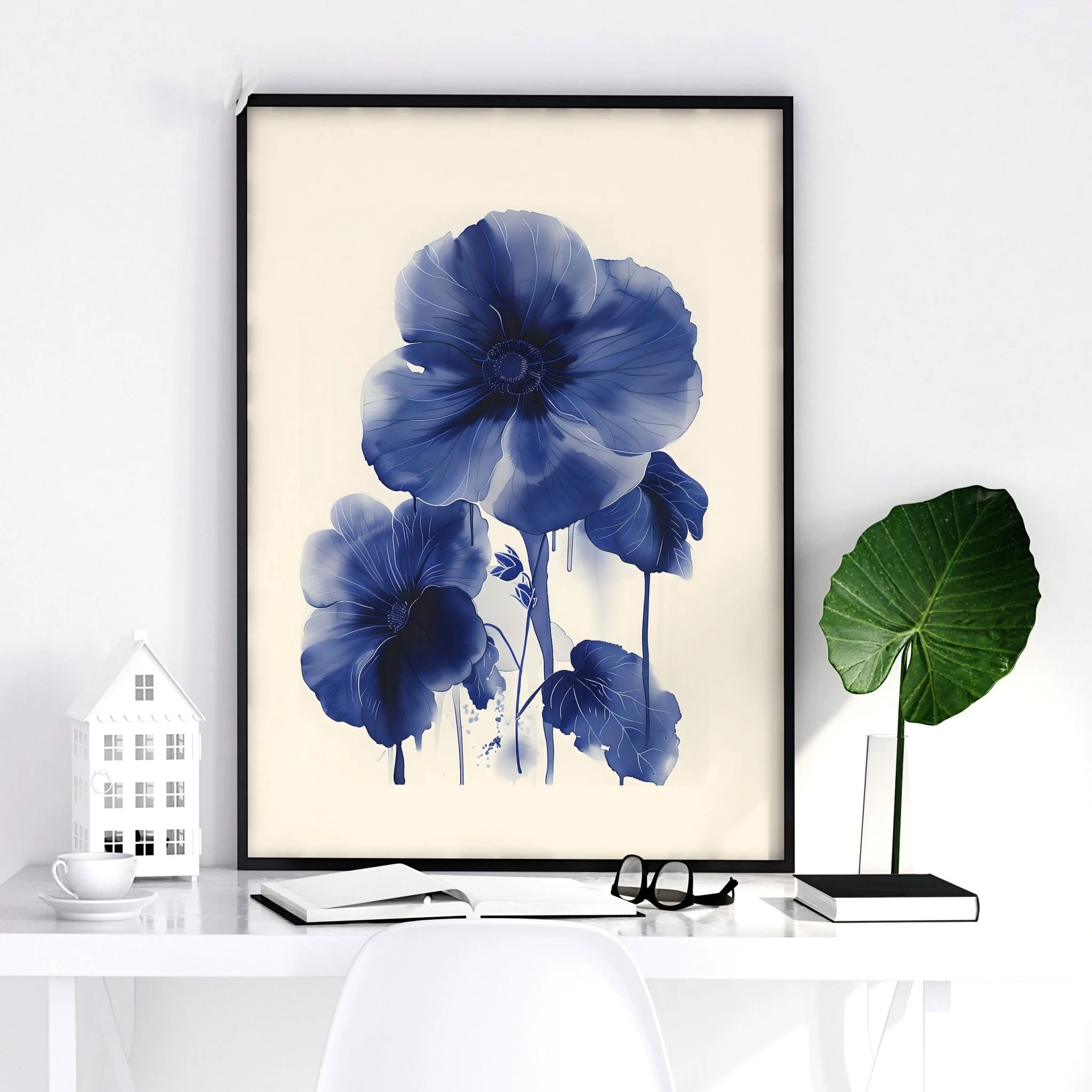 Framed Art On Wall | Set of 2 Botanical Wall art Prints - Image 9