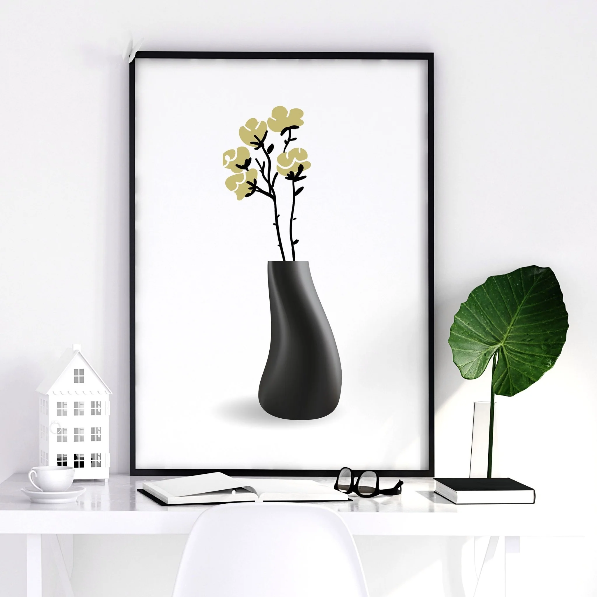 Framed Art Wall | Set of 3 Botanical Wall art Prints - Image 13
