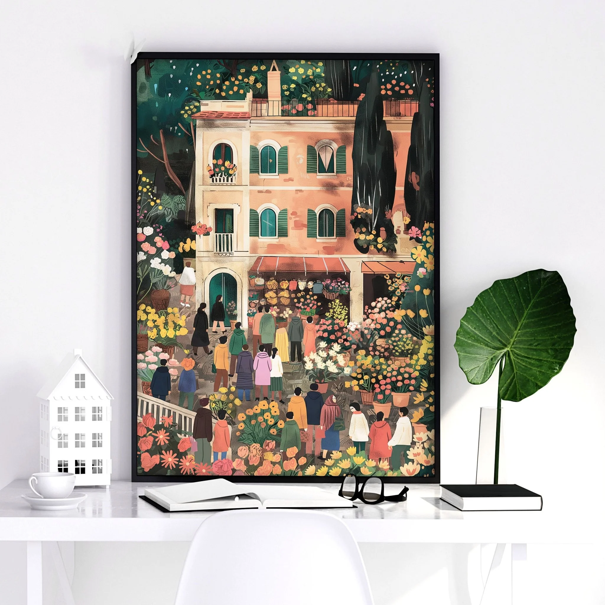 Framed Artwork | Set of 3 Italian Lifestyle Wall art Prints - Image 10