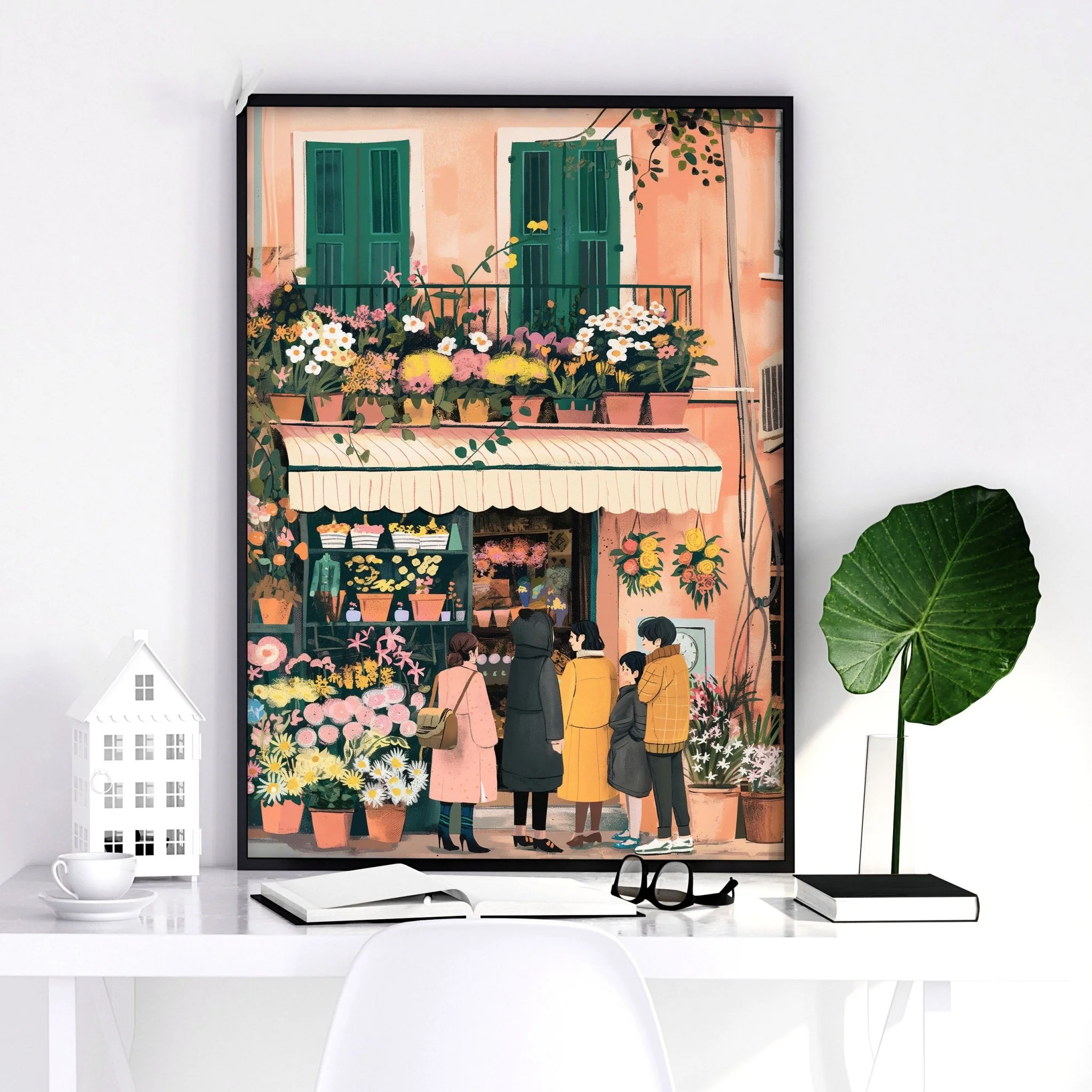 Framed Artwork | Set of 3 Italian Lifestyle Wall art Prints - Image 12