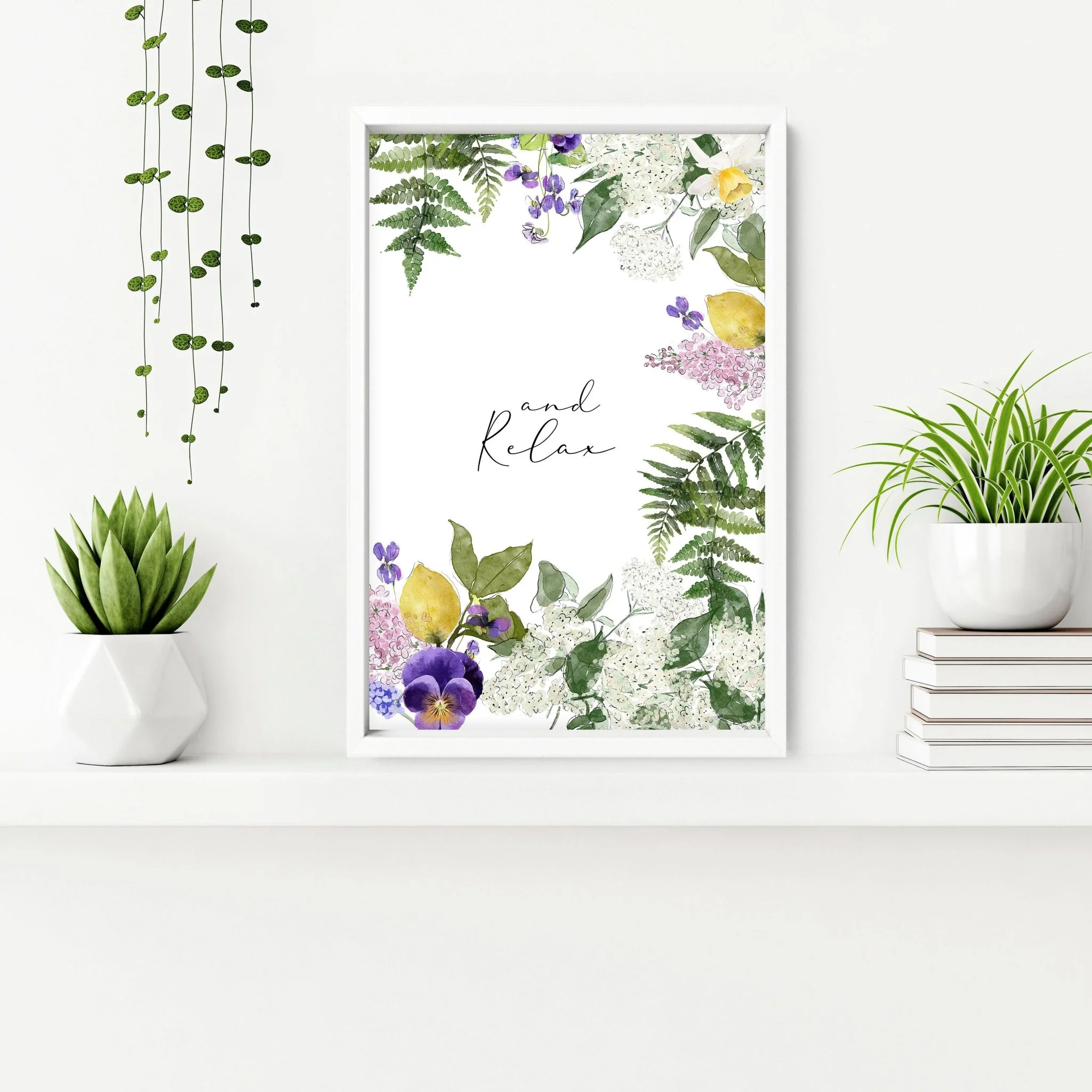 Framed bathroom prints | set of 2 wall art prints - Image 4
