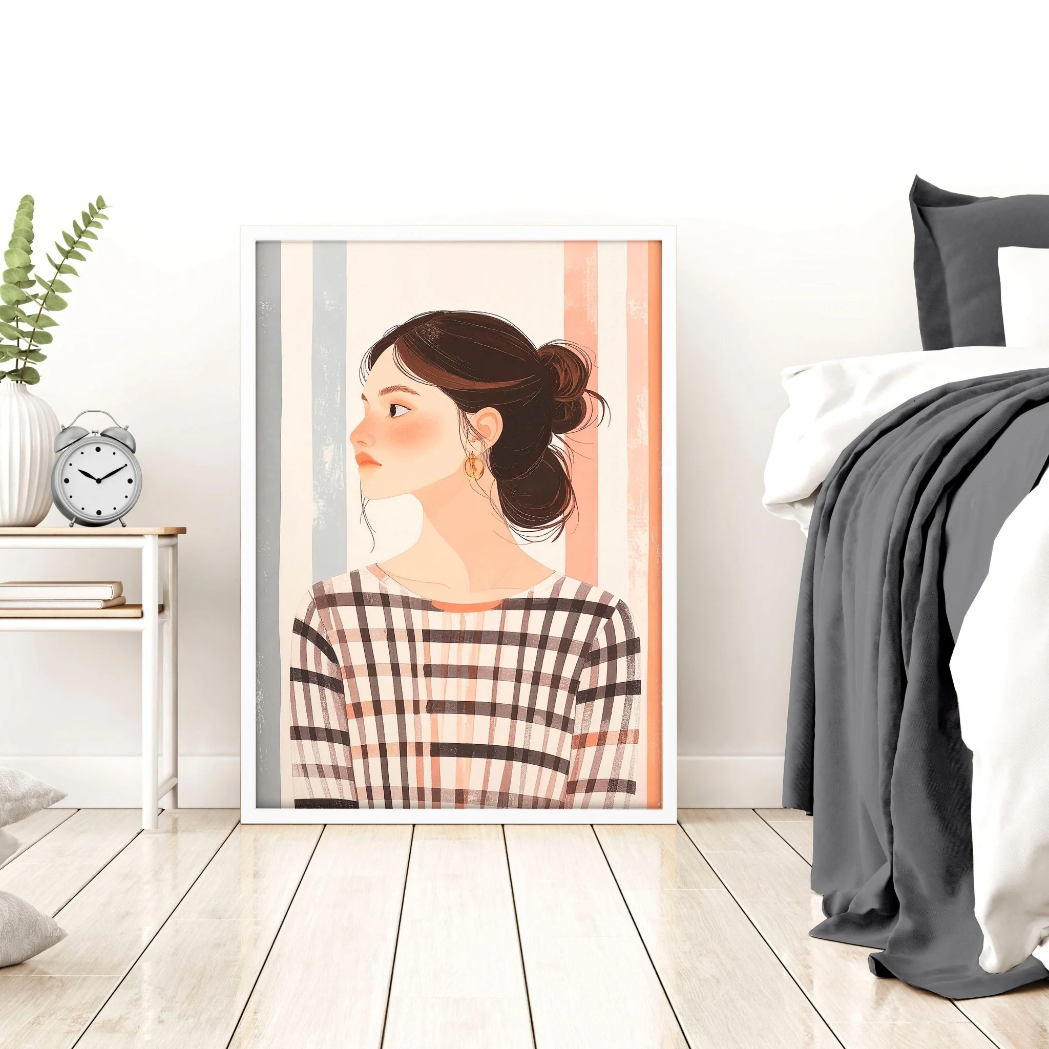 Framed Bedroom Wall Art | Set of 3 Bohemian Wall art Prints - Image 11