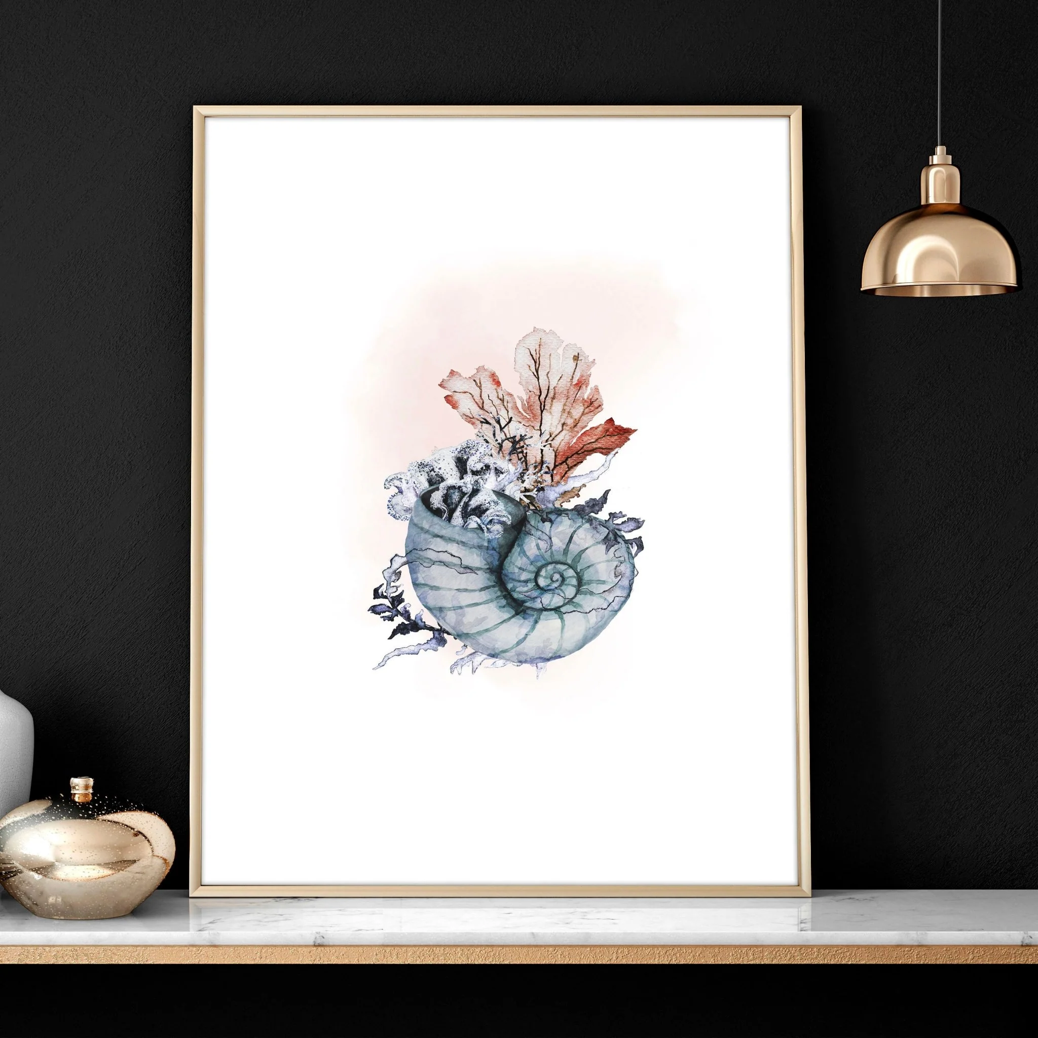Coastal wall art | Set of 3 framed pictures - Image 3