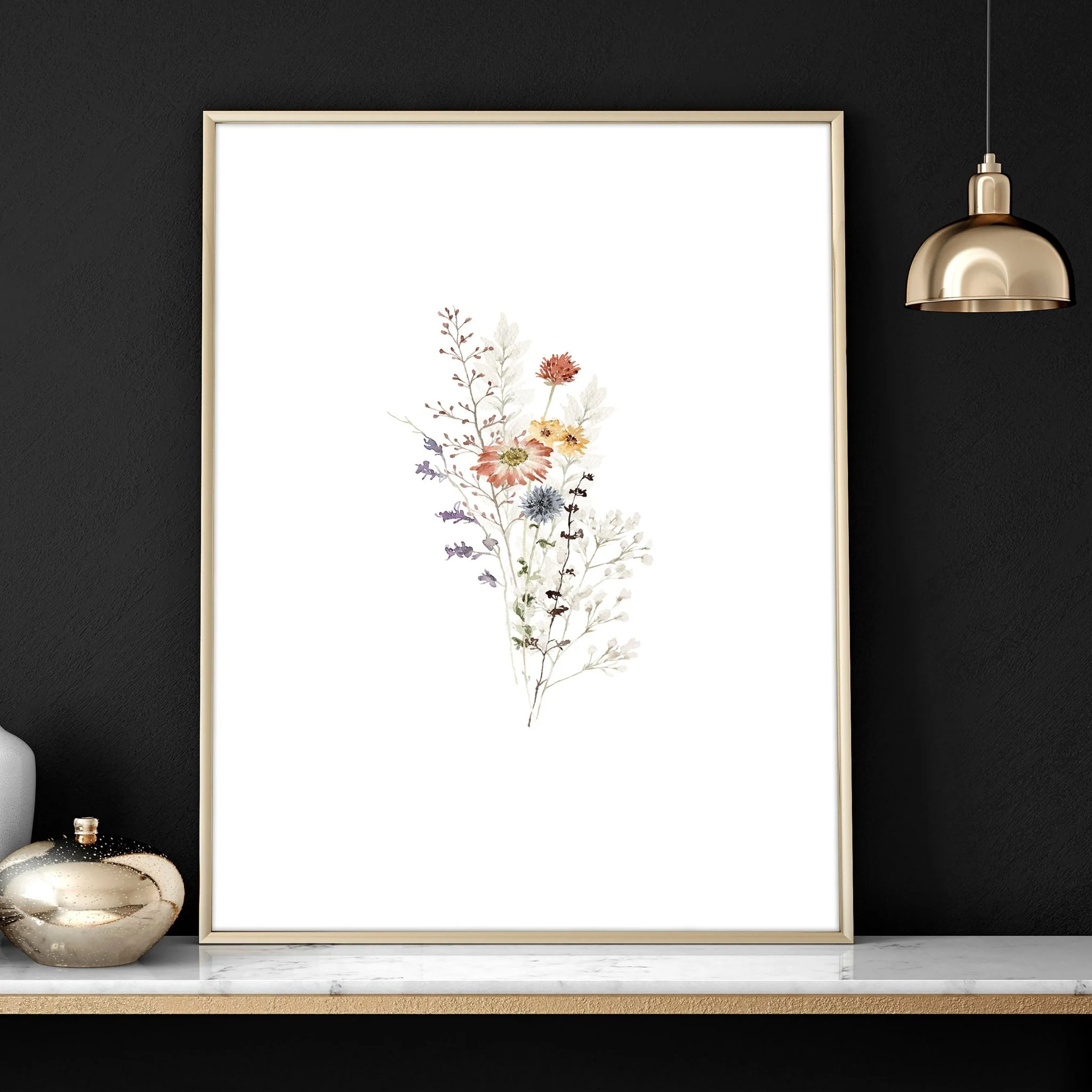 Framed Floral Prints | Set of 3 wall art prints - Image 10