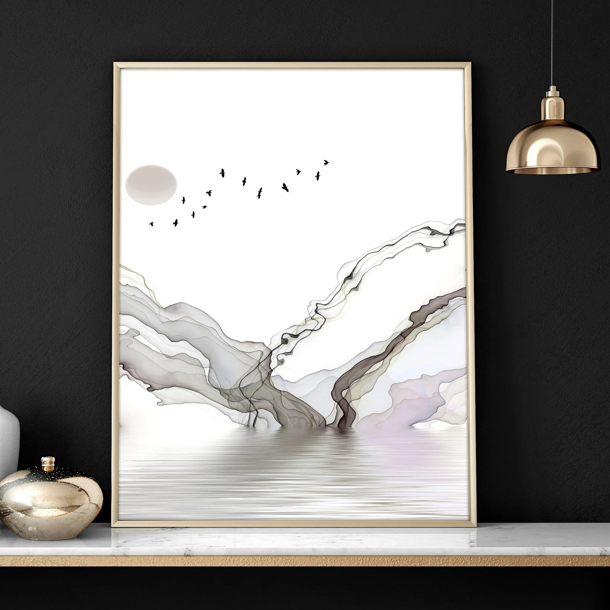 Framed Pictures For Living Room | Set of 3 wall art prints - Image 10