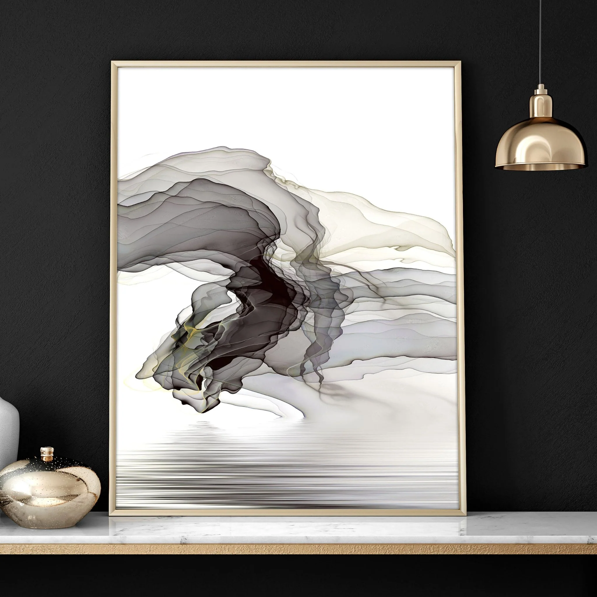 Framed Pictures For Living Room | Set of 3 wall art prints - Image 11