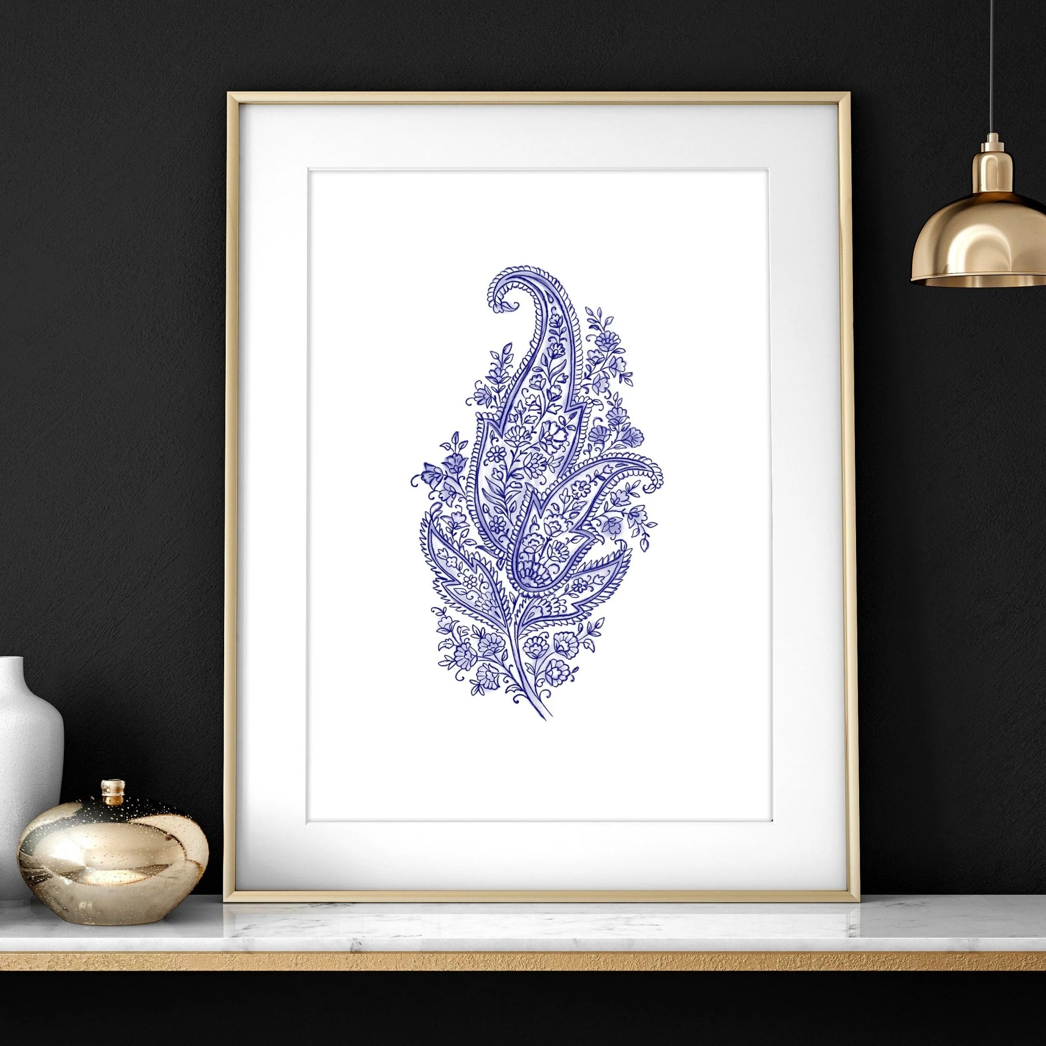 Framed pictures for living room walls | set of 3 wall art prints - Image 3