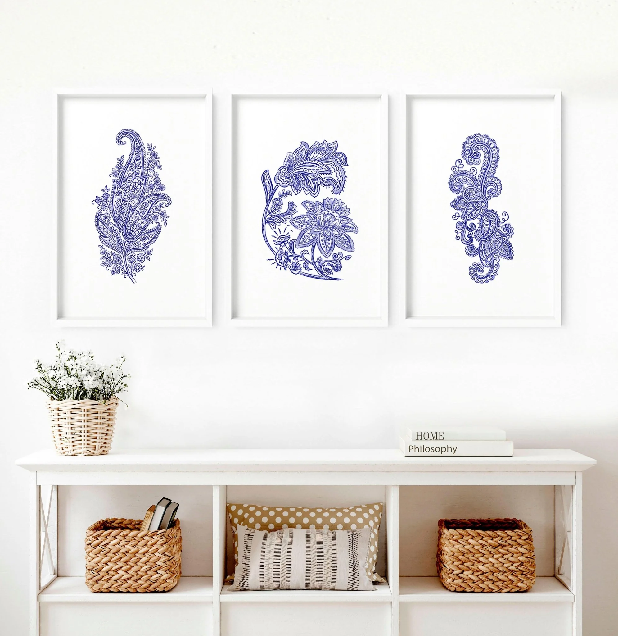 Framed pictures for living room walls | set of 3 wall art prints - Image 7