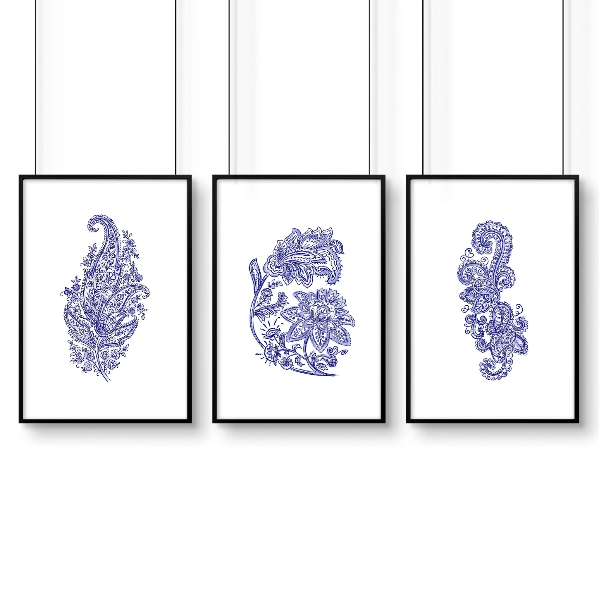 Framed pictures for living room walls | set of 3 wall art prints - Image 8