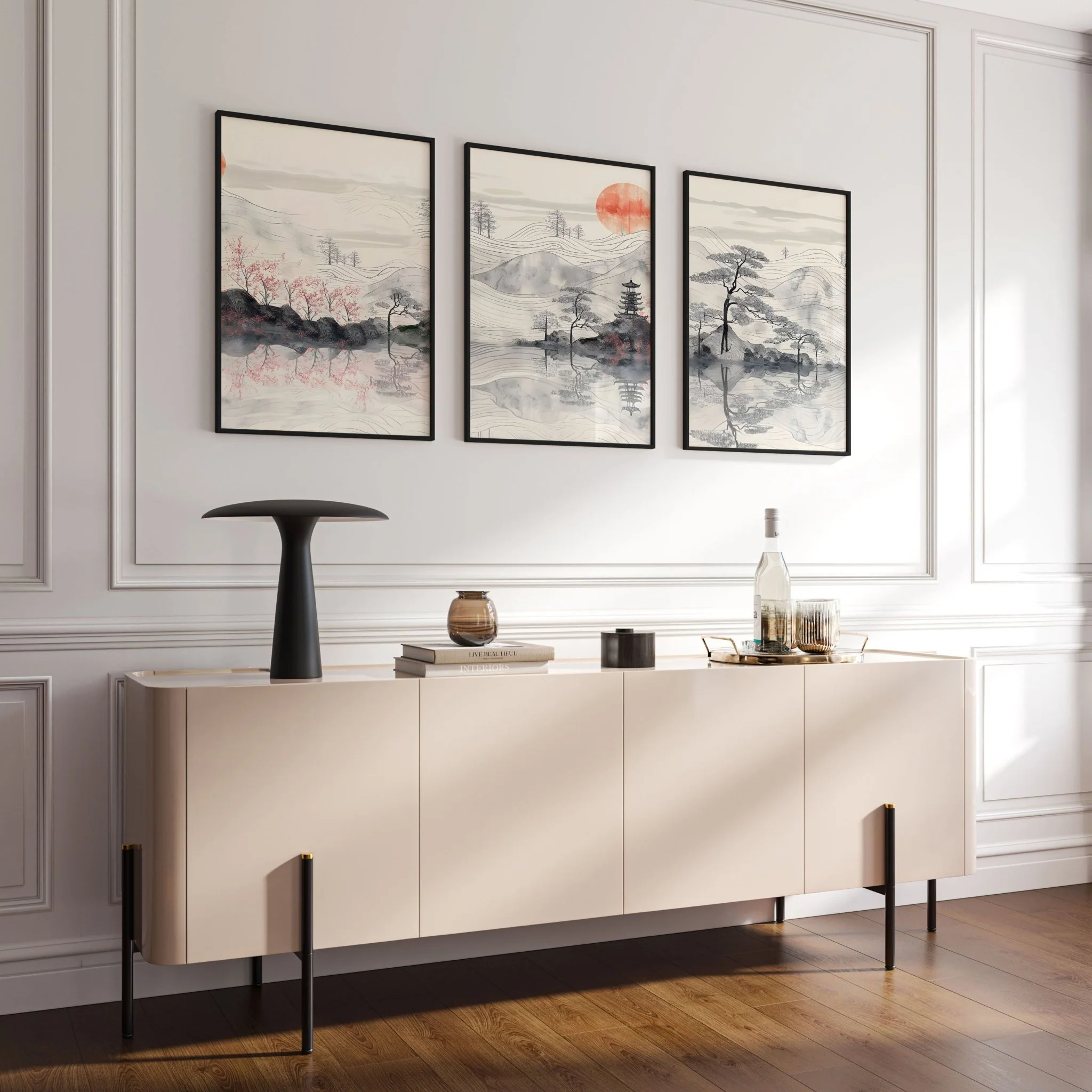 Framed Posters For Living Room | Set of 3 wall art prints - Image 7