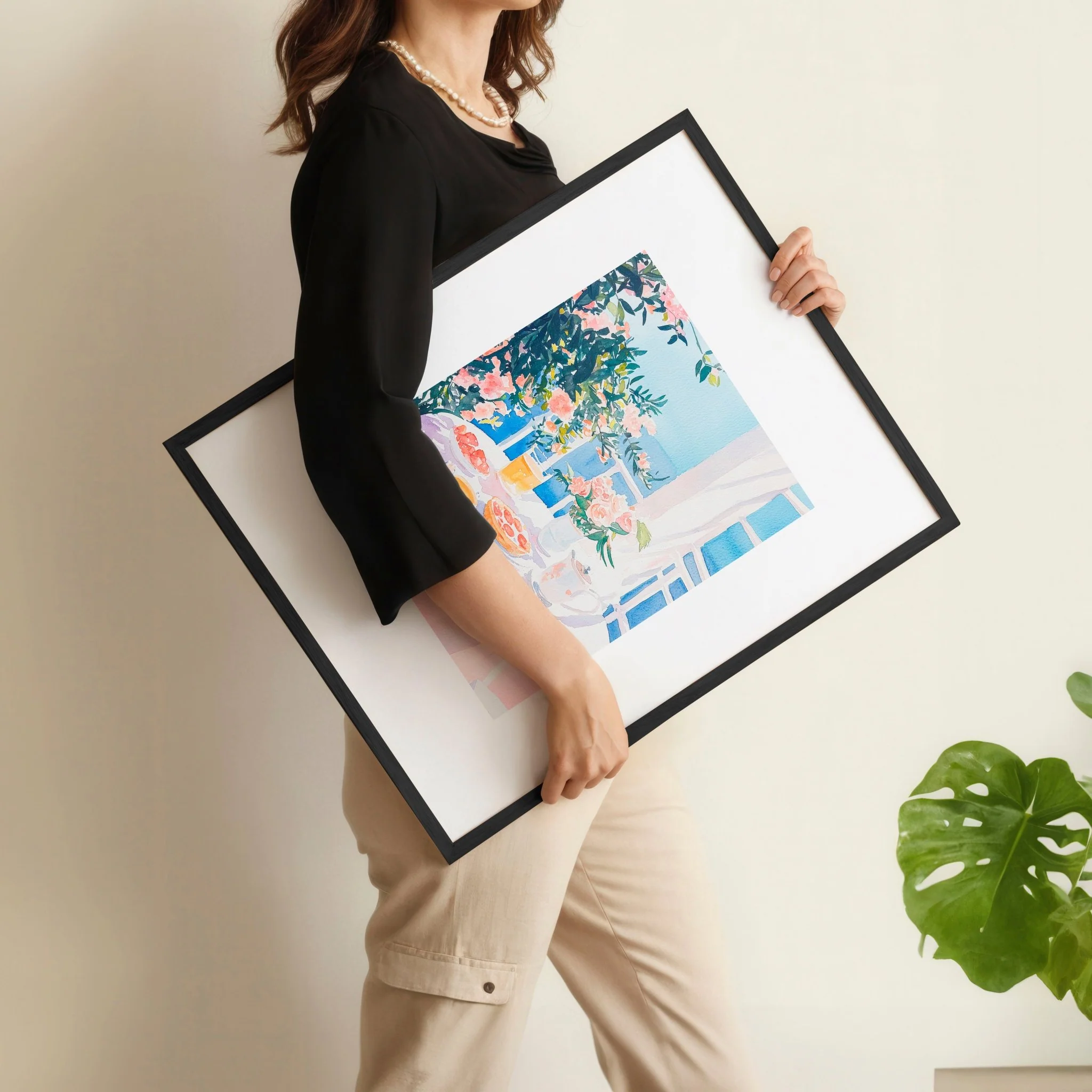 Framed Print Wall | Set of 3 Beach Decor Wall art Prints - Image 9
