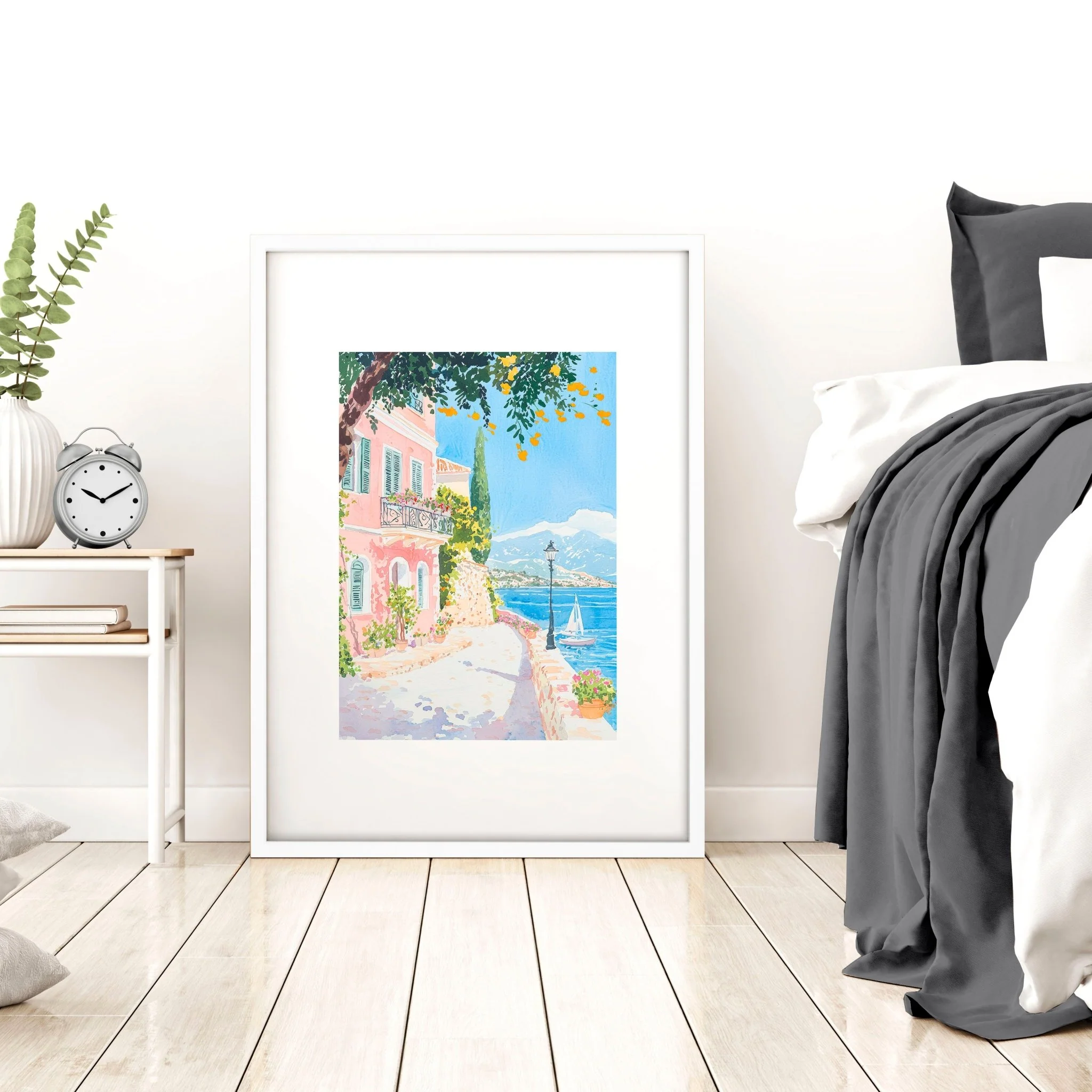 Framed Wall Art Large | Set of 3 Beach Decor Wall art Prints - Image 9