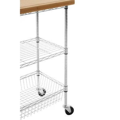 Frankfurt 3 Tier Kitchen Trolley - Image 10