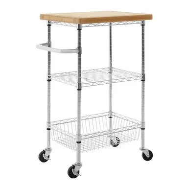 Frankfurt 3 Tier Kitchen Trolley - Image 5
