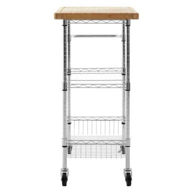 Frankfurt 3 Tier Kitchen Trolley - Image 6