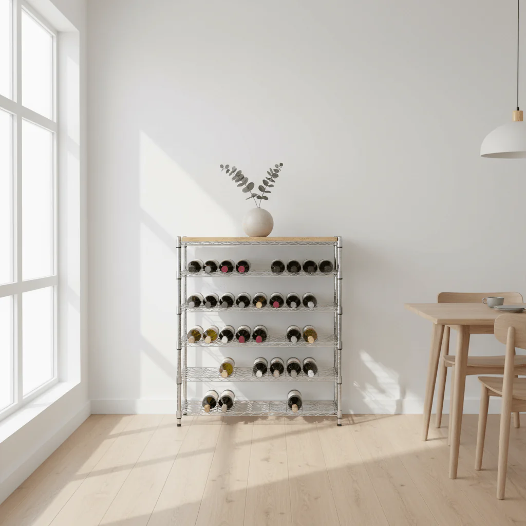 Frankfurt 4 Tier Wine Rack - Image 3