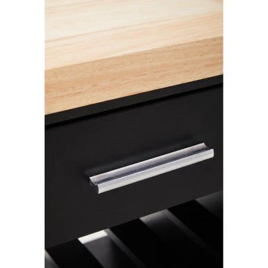 Frankfurt Black Kitchen Trolley - Image 11