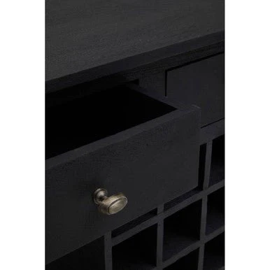 Fusion Wine Bottle Storage Console Table - Image 12