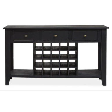 Fusion Wine Bottle Storage Console Table - Image 13