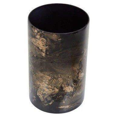 Gaia Black And Gold Large Candle Holder - Image 5