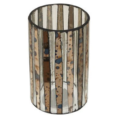 Gaia Metallic Large Candle Holder - Image 5