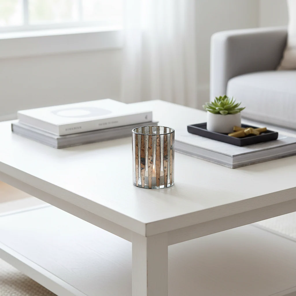 Gaia Metallic Small Candle Holder - Image 4