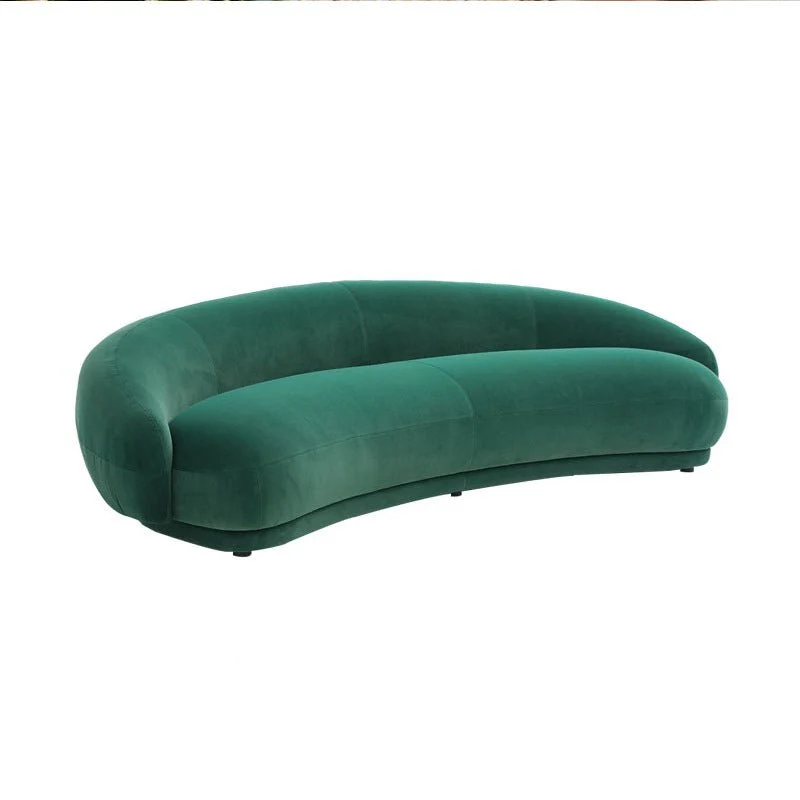 Galen Three Seater Curved Sofa - Image 9