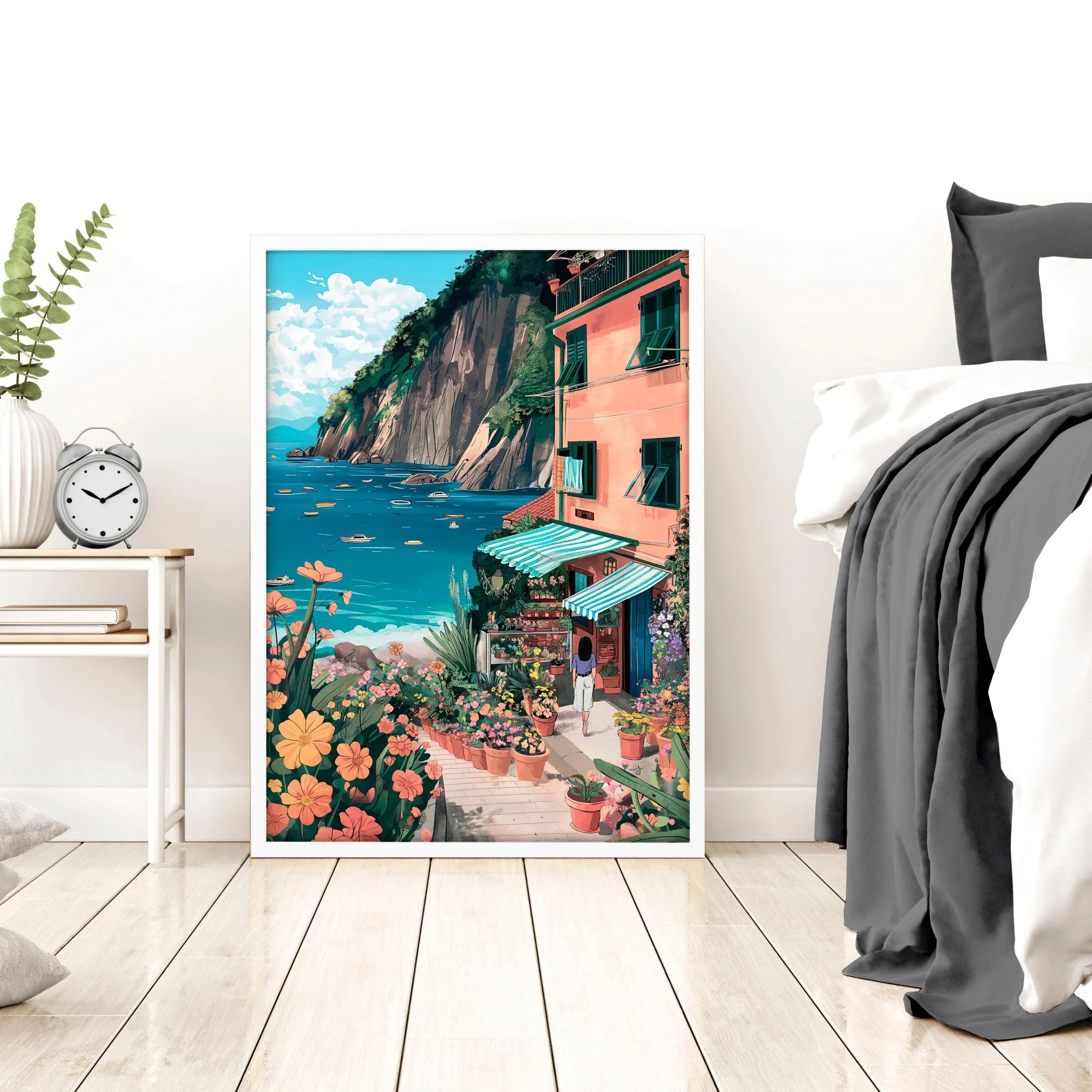 Gallery Wall Frames | Set of 3 Italian Lifestyle Wall art Prints - Image 8